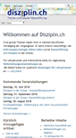 Mobile Screenshot of disziplin.ch